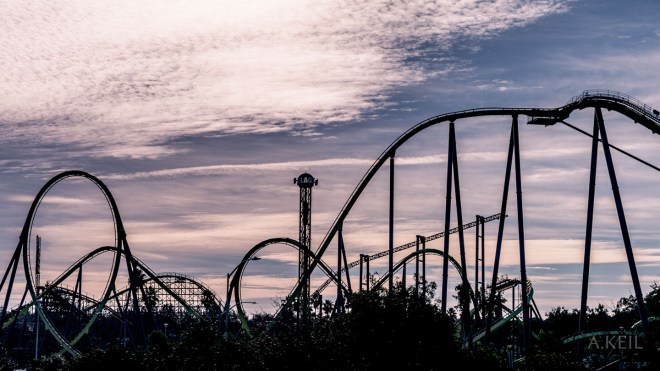 Roller Coaster Random Highway Drive-by